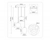 Подвесной светильник Ambrella Light High Light Modern LH11105