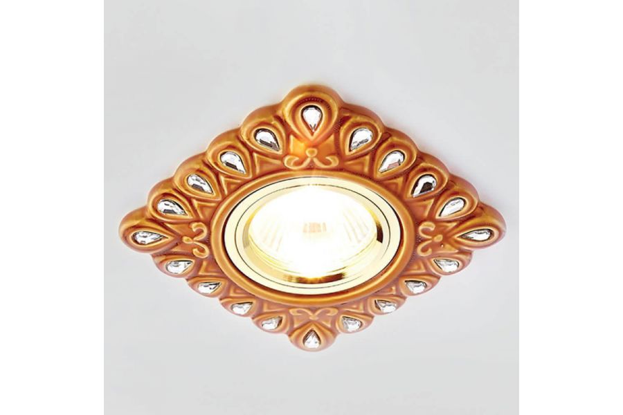 Встраиваемый светильник Ambrella Light Desing D5550 SB/CL