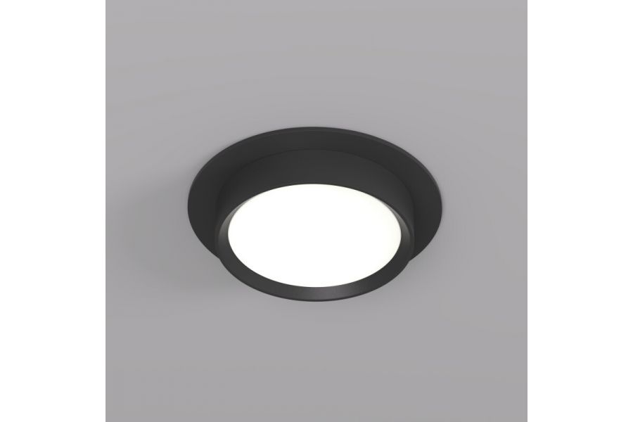 Встраиваемый светильник Denkirs Flat DK2090-BK