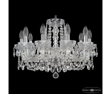 Купить Подвесная люстра Bohemia Ivele Crystal 5402/10/195 Ni Clear/M-1F Подвесная люстра Bohemia Ivele Crystal 5402/10/195 Ni Clear/M-1F