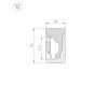 Силиконовый профиль Arlight WPH-FLEX-1018-SIDE-S10-50m WHITE 040828