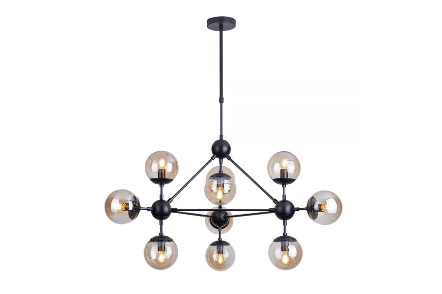 Подвесная люстра Arte Lamp Bolla A1664SP-10BK
