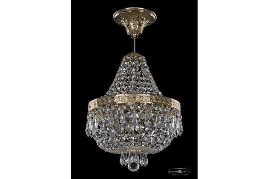 Люстра на штанге Bohemia Ivele Crystal 19271/H1/25IV G