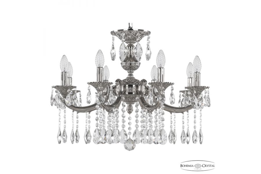 Подвесная люстра Bohemia Ivele Crystal Verona 72208/8/210 A Ni