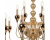 Подвесная люстра iLamp Lady 88003-10+5 GD