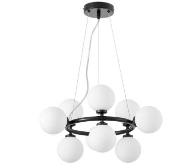 Подвесная люстра Lumina Deco Marsiada LDP 6033-9 BK