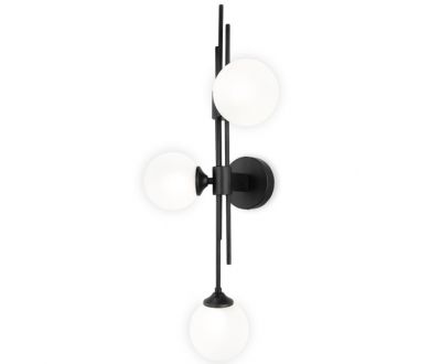 Настенный светильник Eurosvet Volver 50383/3 черный a065727