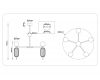 Люстра на штанге Ambrella Light High Light Ceramo Modern LH53104