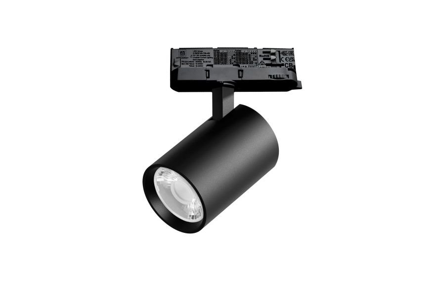 Трековый трехфазный светильник Quattro LED 15G с адаптером Lightstar Alta Base A5237QT15G (215237 + 594037 + 215201)