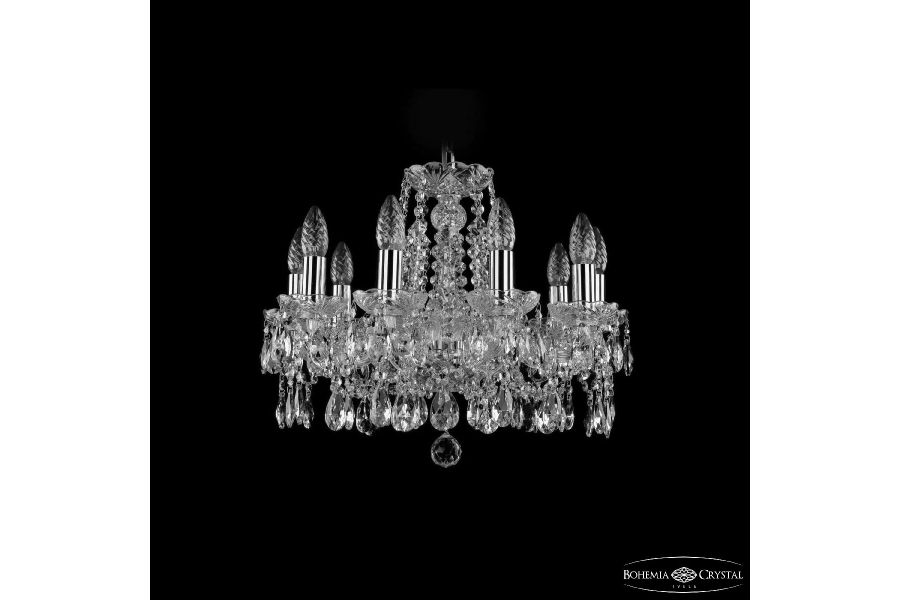Подвесная люстра Bohemia Ivele Crystal 1413/10/165 Ni