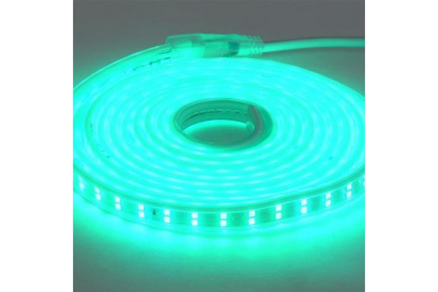 Светодиодная влагозащищенная лента Horoz 5W/m 156LED/m 2835SMD зеленый 50M 081-006-0001 HRZ00002727