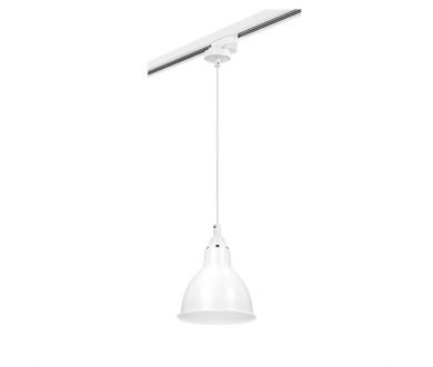 Трековый светильник Lightstar Track 1 white L1T765016 (765016+592006)