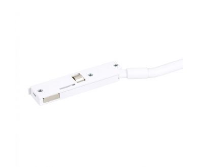 Коннектор питания для магнитного шинопровода Arlight MAG-MICROCOSM-CON-POWER-1500 (WH) (IP20 Пластик) 062992