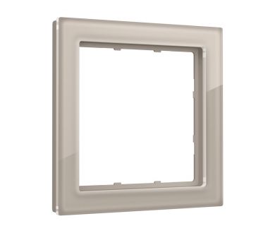 Рамка SIGMA Briz (Серо-бежевый Стекло закаленное натуральное) 1-ая Ambrella Volt SF350381