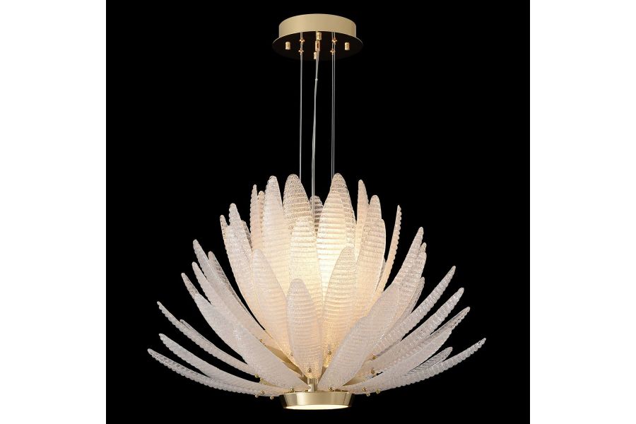 Подвесная люстра Crystal Lux ARTICHOKE SP8+1 GOLD