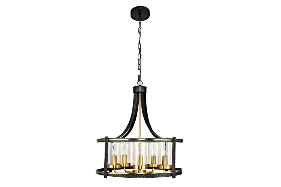 Подвесная люстра Arte Lamp Avior A7011SP-5BK