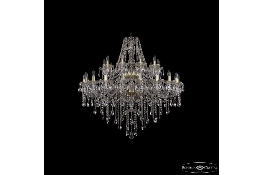 Подвесная люстра Bohemia Ivele Crystal 1415/20+10/400/2d G