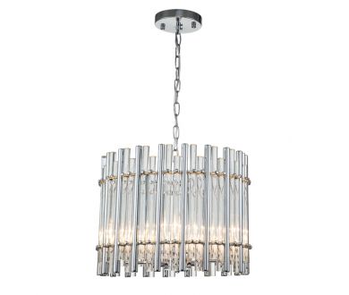 Подвесная люстра Indigo Violino 12025/5P Chrome V000307