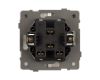Механизм выключателя двухклавишный непроходной Arlight SWT-TENDO-MK02-PL-WH (230V, 10A) 054058