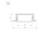Профиль Arlight ARH-WIDE-F-H10-2000 ANOD 016186
