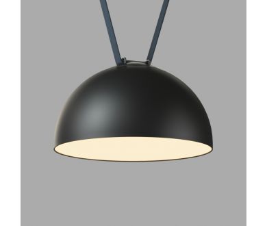 Трековый однофазный светильник Denkirs Belty Flow DK5563-BK