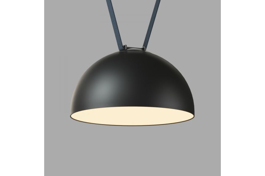 Трековый однофазный светильник Denkirs Belty Flow DK5563-BK