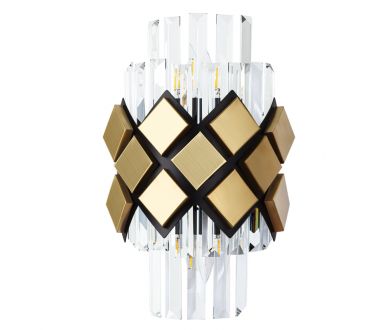 Настенный светильник Arte Lamp Amelia A1039AP-2BK