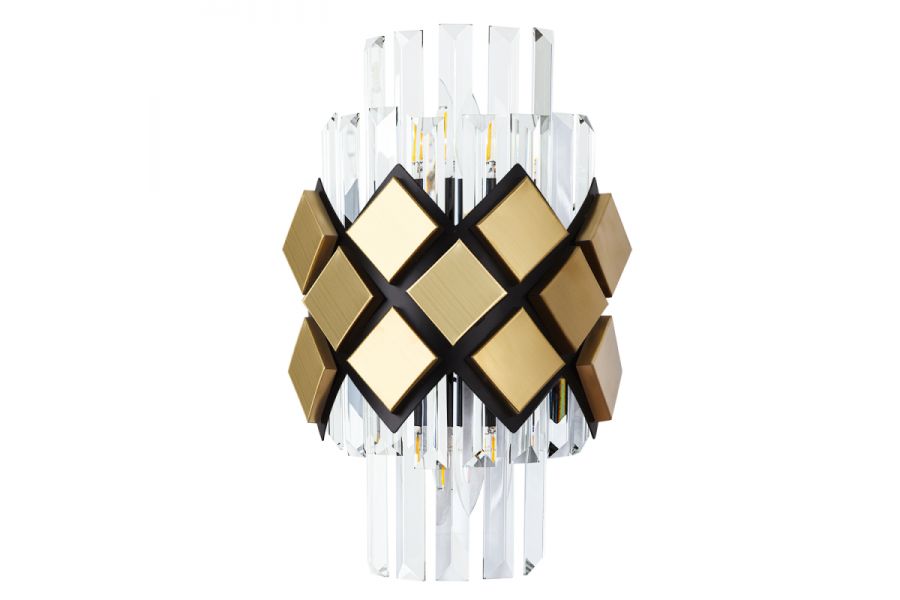 Настенный светильник Arte Lamp Amelia A1039AP-2BK