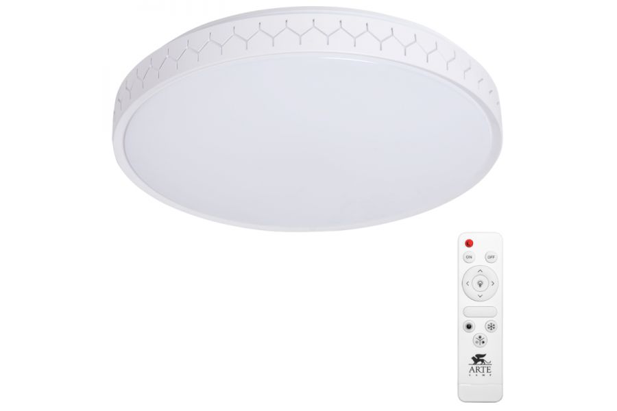 Потолочный светодиодный светильник Arte Lamp Simone A2682PL-72WH