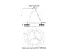Подвесная люстра Crystal Lux MYSELF SP60W LED