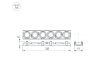 Экран линзованный Arlight SL-LINE-W20-55deg-540 041793
