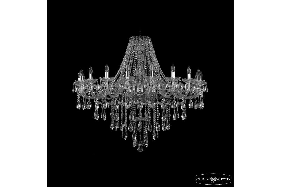 Подвесная люстра Bohemia Ivele Crystal 1415/20/460 Ni
