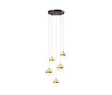 Каскадная люстра Maytoni Area MOD295PL-L60BBS3K