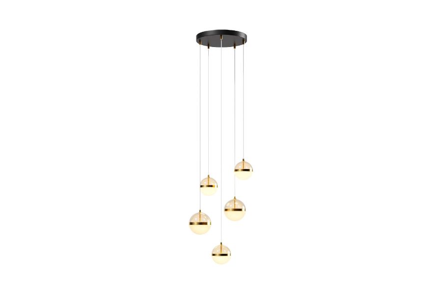 Каскадная люстра Maytoni Area MOD295PL-L60BBS3K