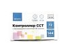 Контроллер для двухцветной светодиодной лентой Apeyron 12-24В 72Вт 2*3A/канал, IP20 пульт, DC-коннектор для входа, 4-игольчатый коннектор для выхода 04-30