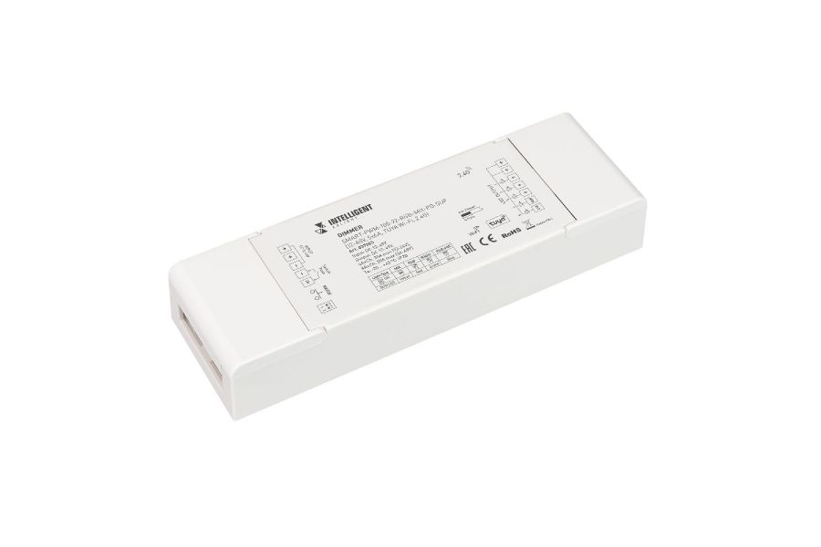 Диммер Arlight SMART-PWM-105-72-RGB-MIX-PD-SUF (12-48V, 5x6A, TUYA Wi-Fi, 2.4G) 037265
