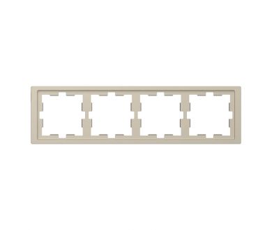 Рамка 4-постовая Schneider Electric Merten D-Life MTN4040-6533