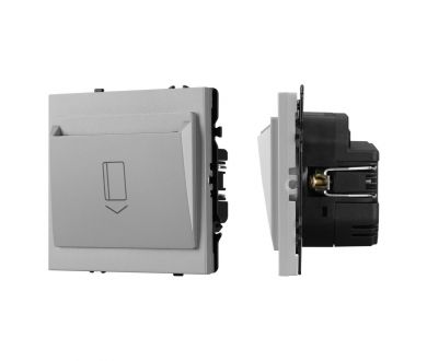 Выключатель карточный магнитный софт-тач никель Arlight SWT-CRD-SFPL-IS (250V, 25A) 064815