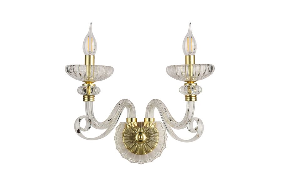 Бра Newport 8622/A mat.soft goldclear М0071532