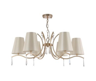 Подвесная люстра Crystal Lux Renata SP6 Gold