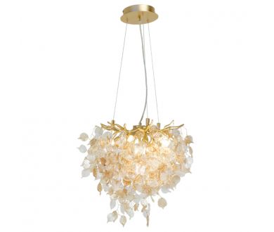 Подвесная люстра AM Group Forest D400 GOLD