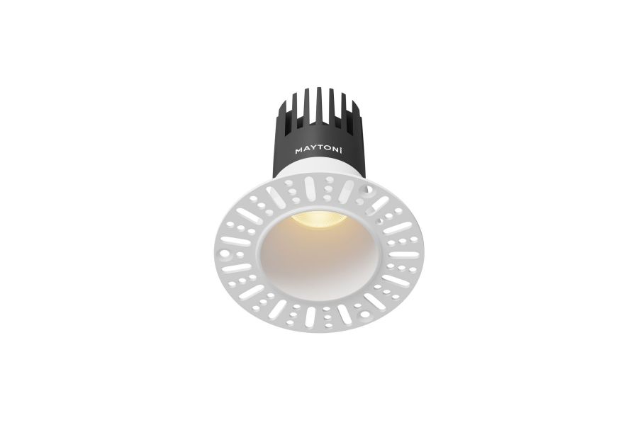 Встраиваемый светильник Maytoni Dip DL120-10W-2.7K-TRS-W