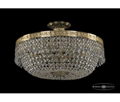 Люстра на штанге Bohemia Ivele Crystal 19011/45IV G
