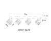 Спот Arte Lamp Atria A8031PL-4BK