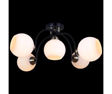 Люстра на штанге Illumico IL0250-5CSQ-79 BK AB