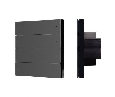 Кнопочная панель Arlight SMART DALI-301-22-8K-D2-IN Black (BUS, Frameless) (IARL, IP20 Пластик) 060974