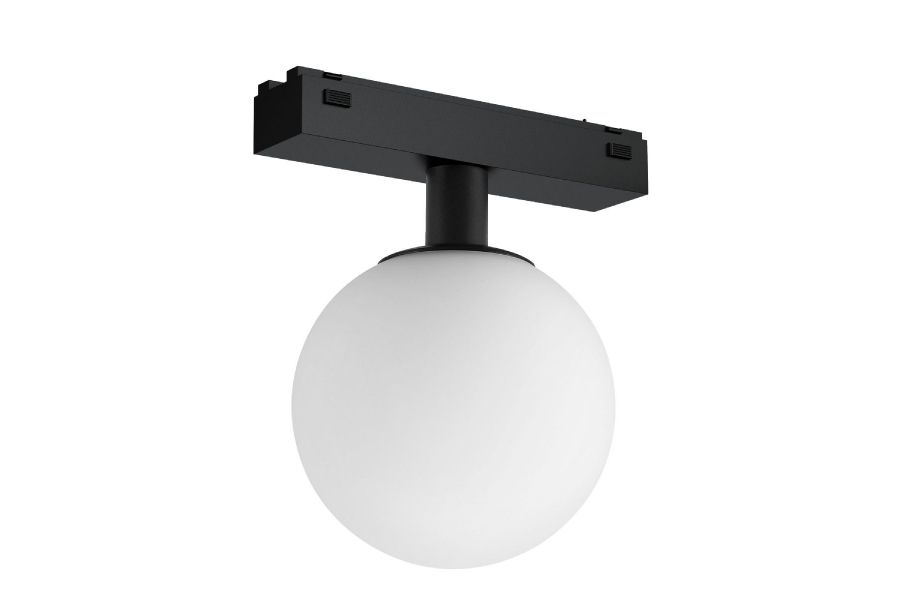 Трековый магнитный светильник Arlight MAG-VIBE-SFERO-R120-6W Warm3000 (BK, 235 deg, 48V) 044457