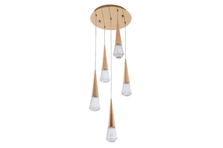 Каскадная люстра Modelux ML.3315.5 GD