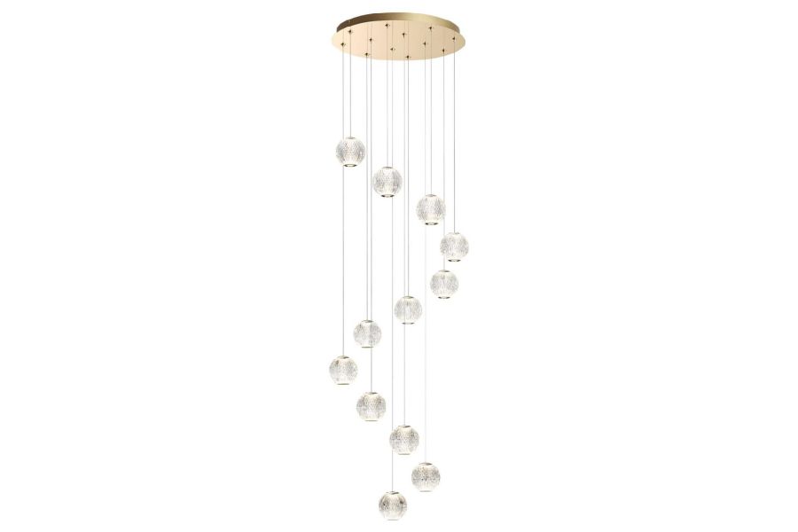 Каскадная люстра Odeon Light Crystal 5008/56L