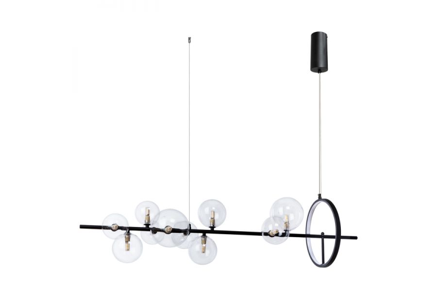 Подвесная люстра Arte Lamp Saturn A7790SP-50BK